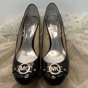 Michael Kors Black Patent Heels